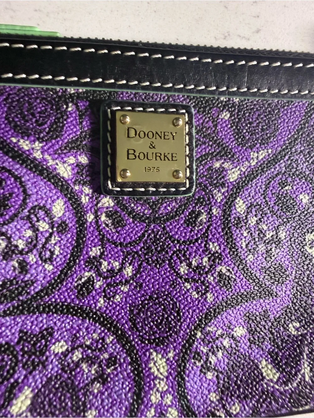 Dooney & Bourke Disney Parks Haunted Mansion Wristlet